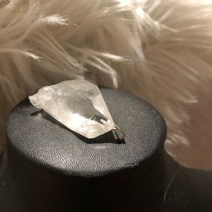 ❌SOLD❌ GENUINE White Quartz Crystal Pendant